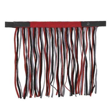 Vliegenfrontriem QHP Collection Sunset Red