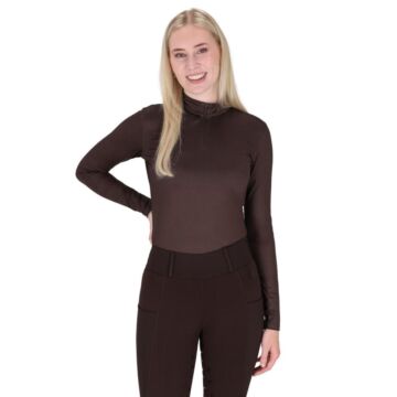 Trainingsshirt QHP Avenna Chestnut