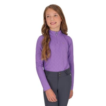 Trainingsshirt QHP Livora Junior Pretty purple 