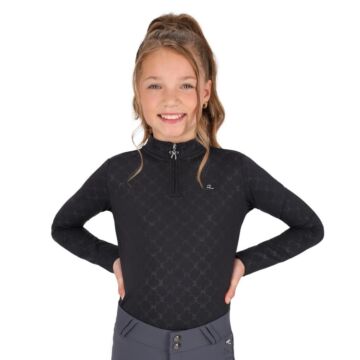 Trainingsshirt QHP Livora Junior Black 