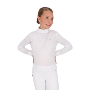 Wedstrijdshirt QHPAmilara Junior White 