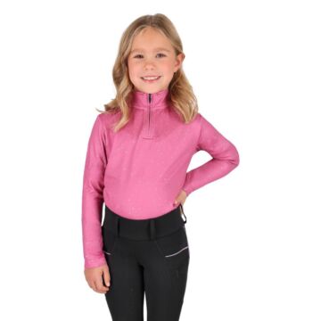 Trainingsshirt QHP Isalyn Junior Balloon pink