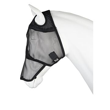 Vliegenmasker Horka UV Bescherming met neus Zwart Vliegenmasker Horka UV Bescherming met neus Zwart