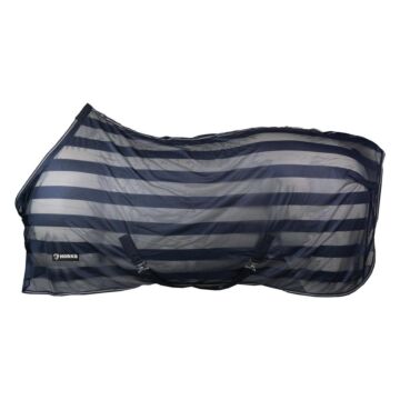 Vliegendeken Horka met strepen Blauw