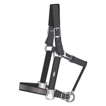 Halster HV polo Cecile Lak zwart