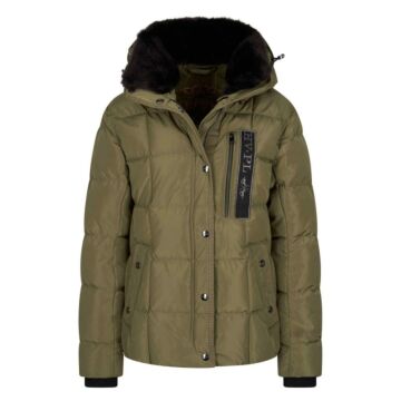 Jas HV Polo Jacky Dark oil green