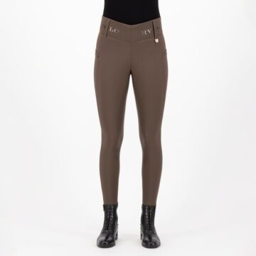 Rijlegging HV Polo Favourite Highwaist fullgrip Mocca 