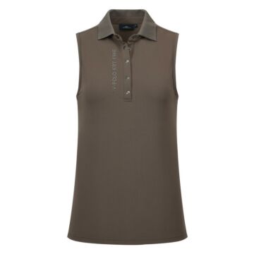 Polo mouwloos HV Polo Myrthe Stone 