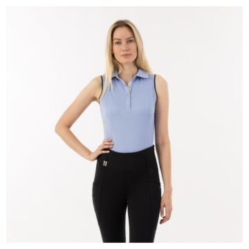 Polo Anky Sleeveless Blue Heron