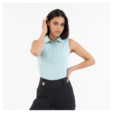 Polo mouwloos Anky Canal Blue