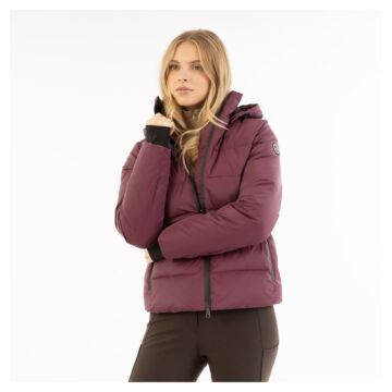 Jas Anky Padded Jacket Windsor Wine
