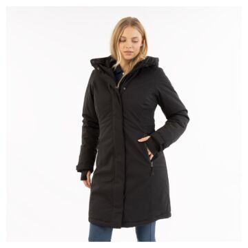 Lange jas Anky Long Coat Black