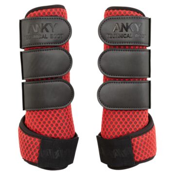 Beenbeschermer Anky 3D Mesh Equestrian Red