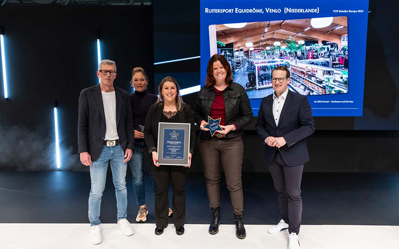 Reitsport Branche Retailer award